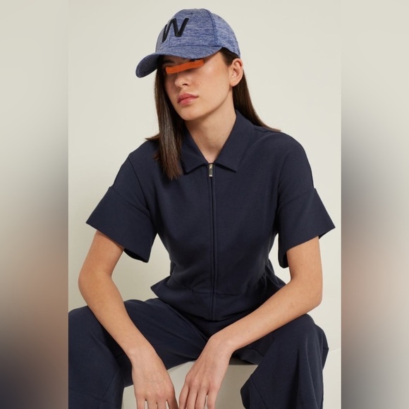 MaxMara Weekend Label-cut Jersey Baseball Cap Size: Various Spring/Summer - Picture 9 of 11